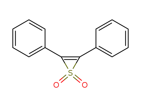 Molecular Structure of 5162-99-2 (Diphenylthiirene 1,1-dioxide)