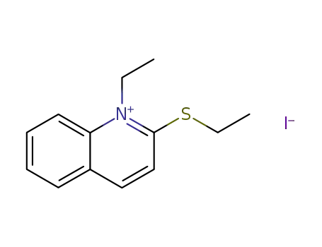 Quinolinium, 1-ethyl-2-(ethylthio)-, iodide (1:1)