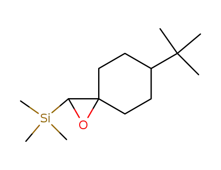 Molecular Structure of 63830-88-6 (Silane, [6-(1,1-dimethylethyl)-1-oxaspiro[2.5]oct-2-yl]trimethyl-)