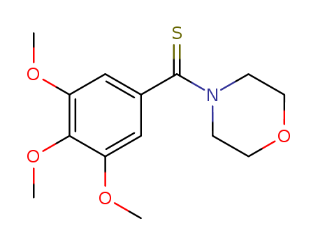 Methanethione,4-morpholinyl(3,4,5-trimethoxyphenyl)-