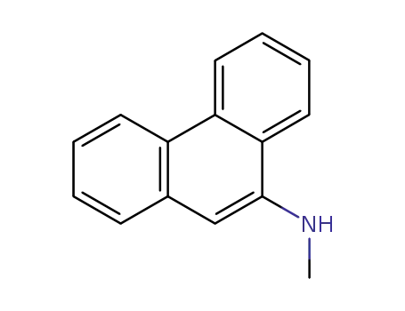 Molecular Structure of 60848-13-7 (N-methylphenanthren-9-amine)