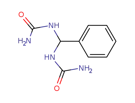 Molecular Structure of 23865-30-7 (Urea, N,N''-(phenylmethylene)bis-)