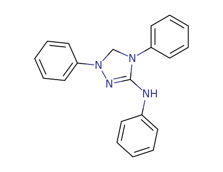 4,5-DIHYDRO-N,1,4-TRIPHENYL-1H-1,2,4-TRIAZOL-3-AMINE