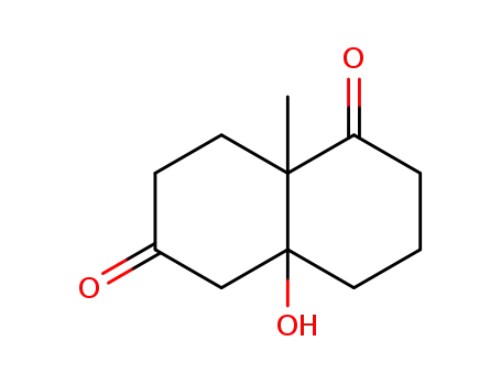 1,6(2H,5H)-Naphthalenedione, hexahydro-4a-hydroxy-8a-methyl-