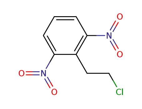 Molecular Structure of 52536-99-9 (2-(2-chloroethyl)-1,3-dinitrobenzene)