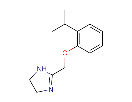 1H-Imidazole,4,5-dihydro-2-[[2-(1-methylethyl)phenoxy]methyl]-