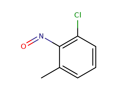Molecular Structure of 23082-43-1 (2-Nitroso-3-chlor-toluol)
