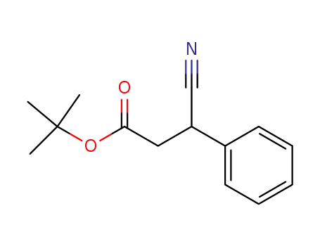 tert-butyl 3-cyano-3-phenylpropanoate