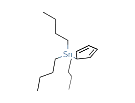 Molecular Structure of 3912-86-5 (CYCLOPENTADIENYLTRI-N-BUTYLTIN)