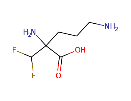 Ornithine,2-(difluoromethyl)-