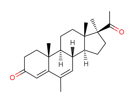 Molecular Structure of 977-79-7 (Medrogestone)
