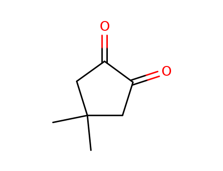 Molecular Structure of 89897-95-0 (1,2-Cyclopentanedione, 4,4-dimethyl-)