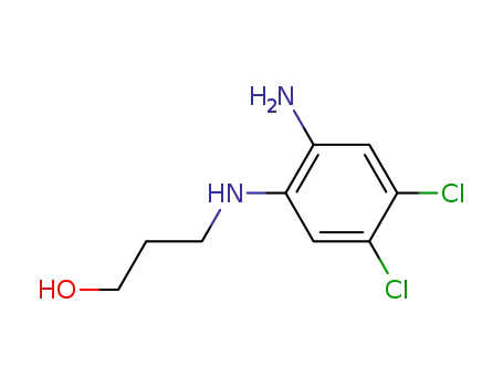 3-[(2-아미노-4,5-디클로로페닐)아미노]프로판-1-올