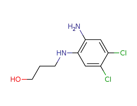 3-[(2-アミノ-4,5-ジクロロフェニル)アミノ]-1-プロパノール