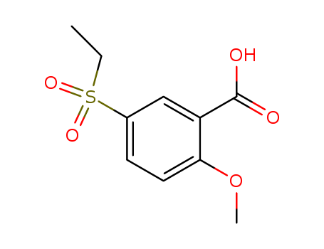 2-Methoxy-5-(ethylsulfonyl)benzoic acid cas  4840-63-5