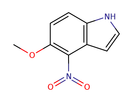1H-Indole, 5-methoxy-4-nitro-