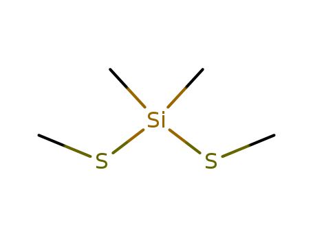 Silane, dimethylbis(methylthio)-