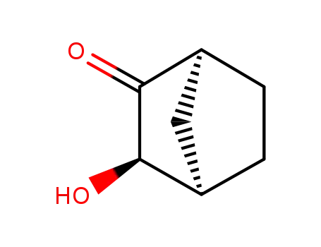 Molecular Structure of 5164-67-0 (Bicyclo[2.2.1]heptan-2-one, 3-hydroxy-, exo-)