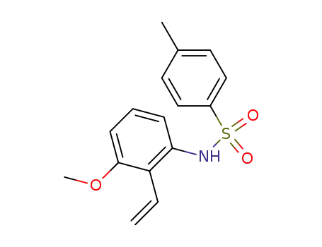 Benzenesulfonamide, N-(2-ethenyl-3-methoxyphenyl)-4-methyl-