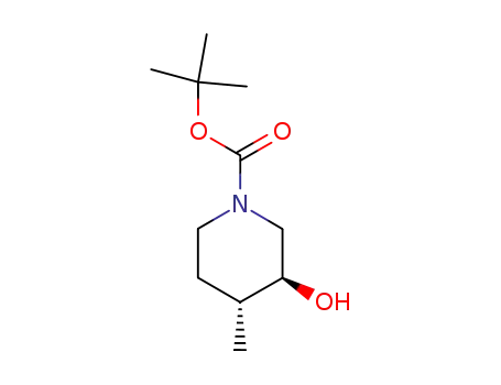 tert-butyl (3S,4R)-3-hydroxy-4-methyl-piperidine-1-carboxylate