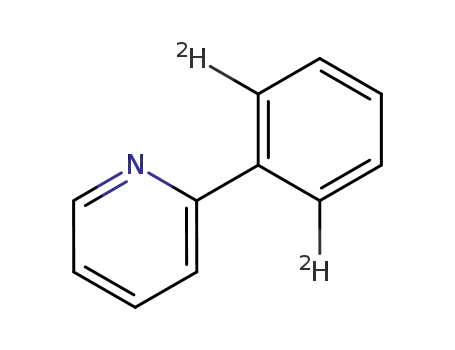 Molecular Structure of 142207-36-1 (2-(2,6-dideuterophenyl)pyridine)