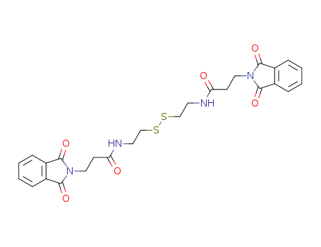 N,N-(Dithiodi-2,1-ethanediyl)bis(1,3-dihydro-1,3-dioxo-2H-isoindole-2-propionamide)