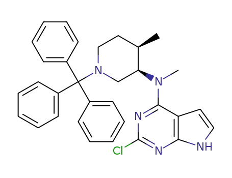 Molecular Structure of 1616760-96-3 (C<sub>32</sub>H<sub>32</sub>ClN<sub>5</sub>)