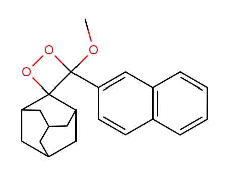 4-methoxy-(1-<2-naphthyl>)spiro<1,2-dioxetane3,2'-adamantane>