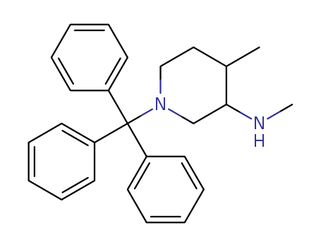 1-triryl-N,4-dimethylpiperidin-3-amine