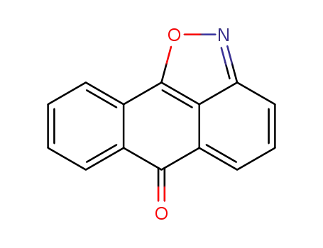 Molecular Structure of 70730-89-1 (6H-anthra<1,9-cd>isoxazol-6-one)