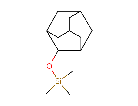 Molecular Structure of 65115-51-7 (Silane, trimethyl(tricyclo[3.3.1.1(3,7)]dec-2-yloxy)-)