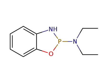Molecular Structure of 27095-61-0 (1,3,2-Benzoxazaphosphol-2(3H)-amine, N,N-diethyl-)