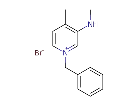 1-benzyl-4-methyl-3-(methylamino)pyridinium bromide