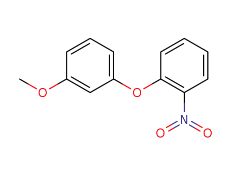 Molecular Structure of 74683-29-7 (Benzene, 1-(3-methoxyphenoxy)-2-nitro-)