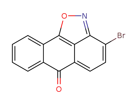 3-bromo-6-oxo-6H-anthra<1,9-cd>isoxazole