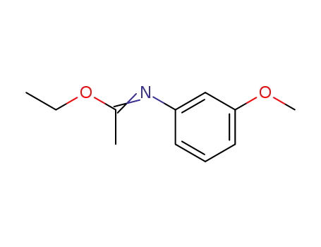 Ethyl N-(m-methoxyphenyl)acetimidate
