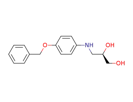 (R)-3-<<4-(benzyloxy)phenyl>amino>-1,2-propanediol