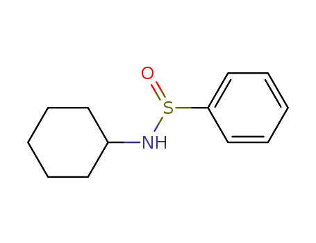Molecular Structure of 35810-04-9 (Benzenesulfinamide, N-cyclohexyl-)
