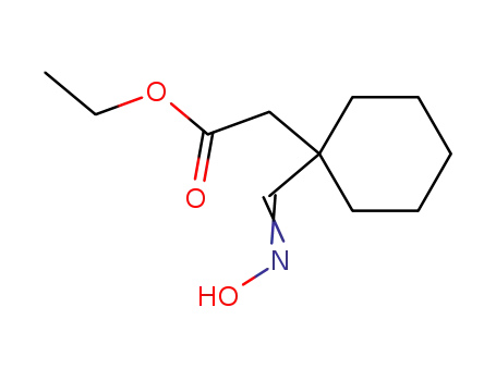 ethyl (1-hydroxyiminomethylcyclohexyl)acetate