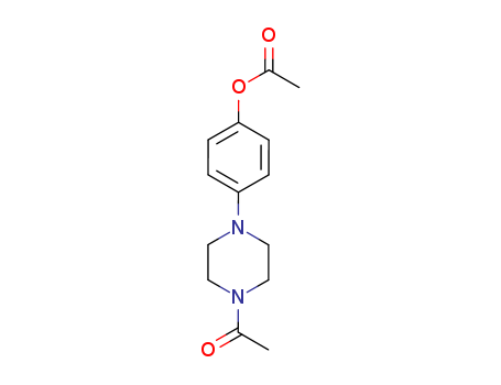 1-(4-Acetoxyphenyl)-4-acetylpiperazine