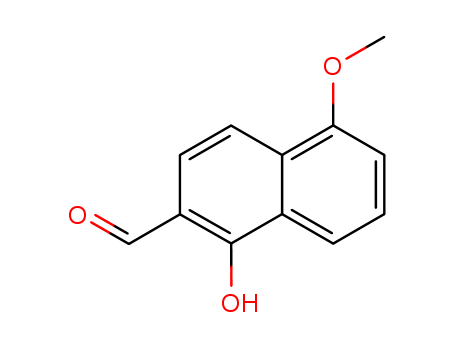 2-Naphthalenecarboxaldehyde, 1-hydroxy-5-methoxy-