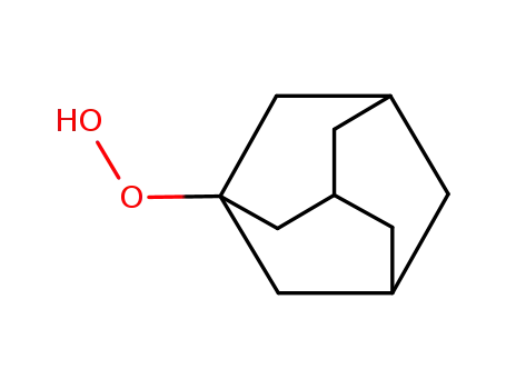 Molecular Structure of 128530-59-6 (1-adamantyl hydroperoxide)