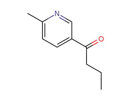 Molecular Structure of 103028-77-9 (2-methyl-5-butyrylpyridine)