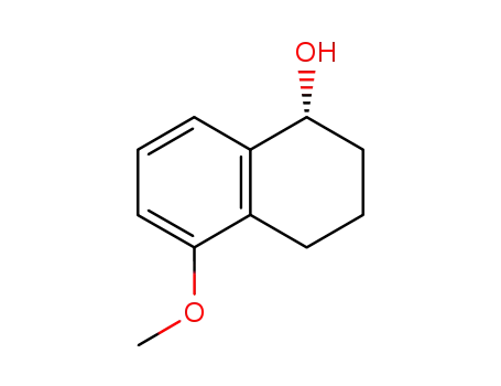 Molecular Structure of 200425-71-4 ((-)-(R)-5-Methoxy-1-tetralol)
