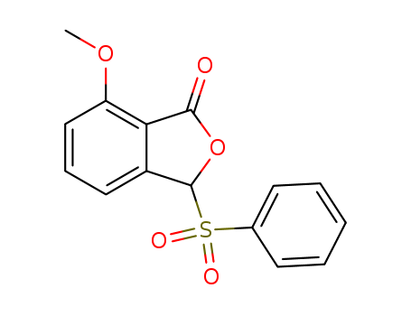 7-Methoxy-3-phenylsulfonyl-1(3H)-isobenzofuranone