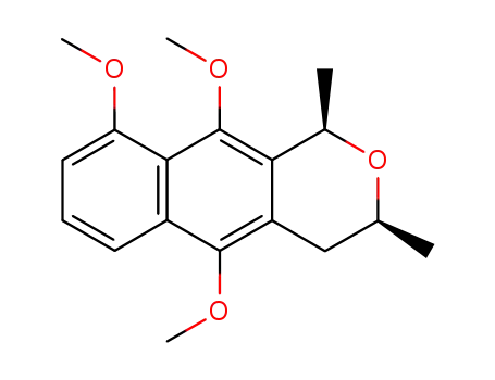 (1R,3S)-5,9,10-trimethoxy-1,3-dimethyl-3,4-dihydro-1H-benzo[g]isochromene