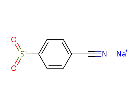 Molecular Structure of 15898-42-7 (sodium 4-cyanobenzenesulfinate)