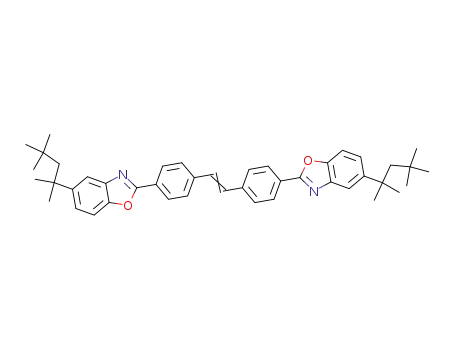 Molecular Structure of 4782-17-6 (2,2'-(Vinylenedi-p-phenylene)bis[5-tert-octylbenzoxazole])
