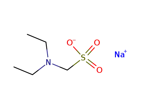 Molecular Structure of 90567-64-9 (Methanesulfonic acid, (diethylamino)-, sodium salt)