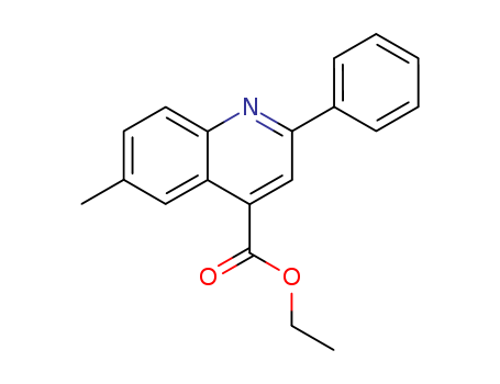 Ethyl 6-methyl-2-phenyl-4-quinolinecarboxylate